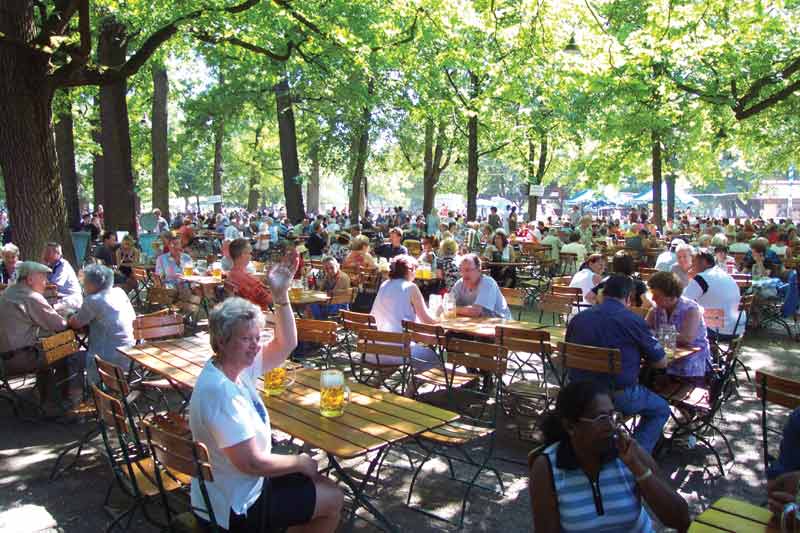 Hirschgarten München, Größter Biergarten der Welt