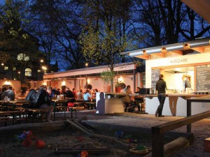 Muffatwerk Biergarten